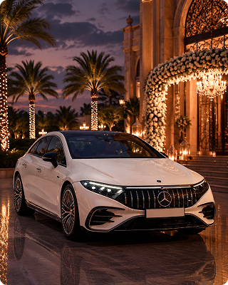 Wedding transfer car