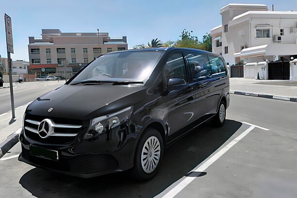 Mercedes-Benz V-class bus rental
