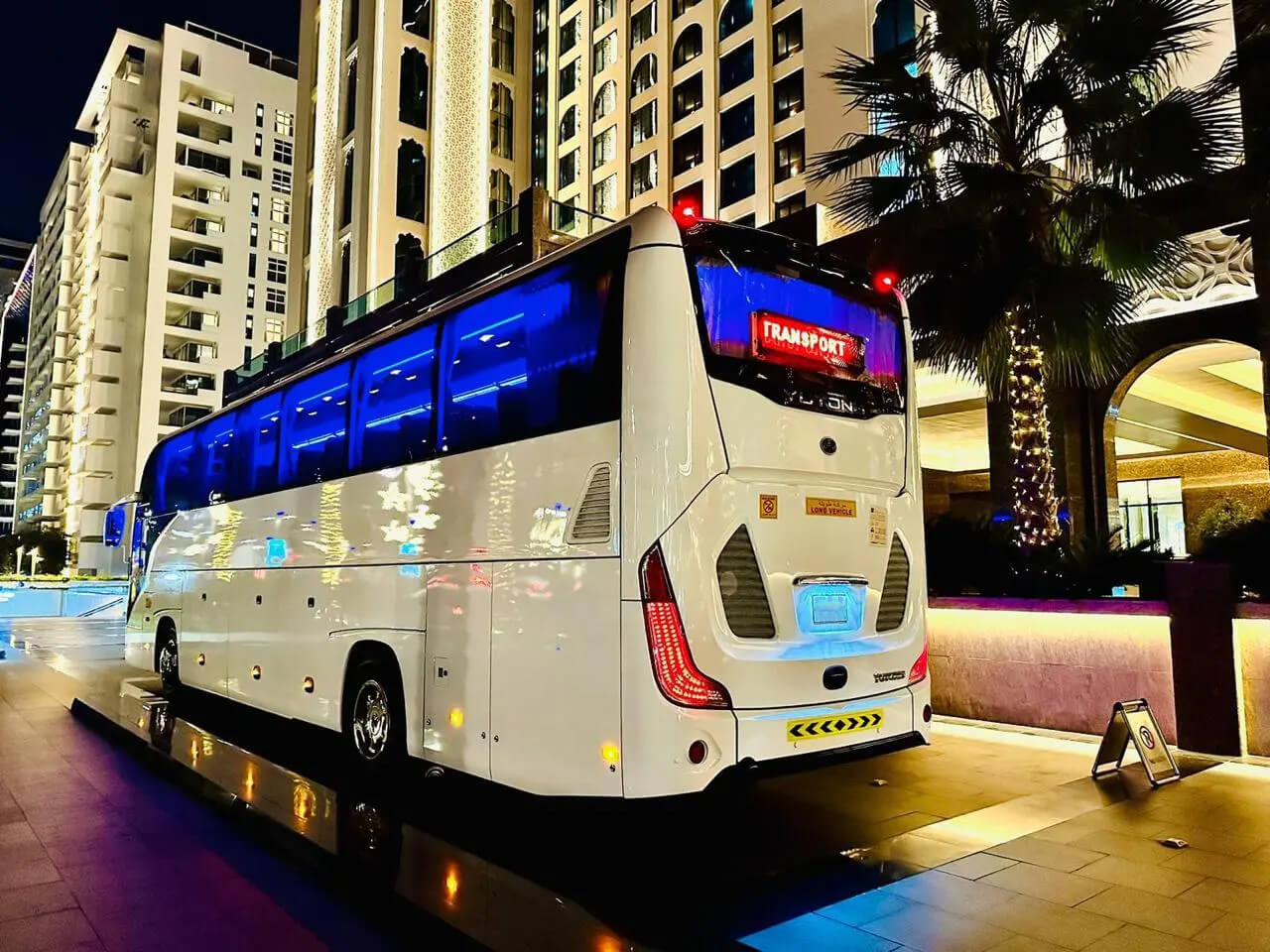 Yutong 6122 bus rental