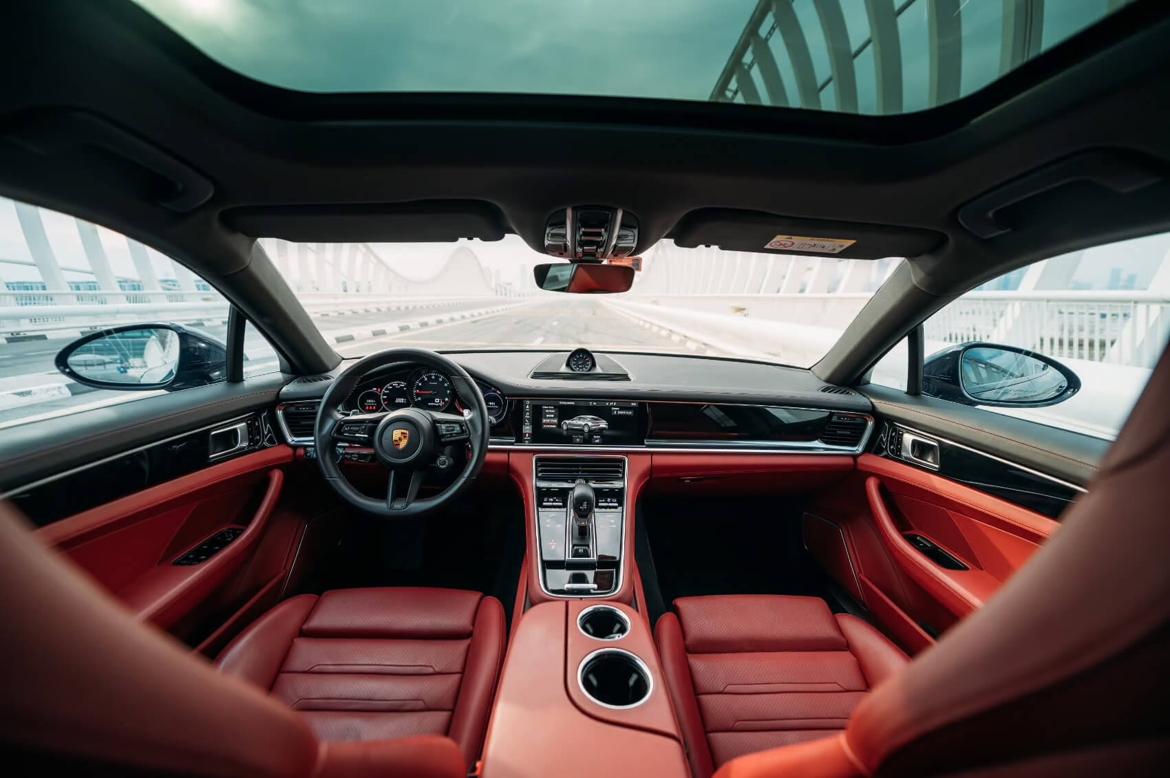 Porsche Panamera rental in Dubai