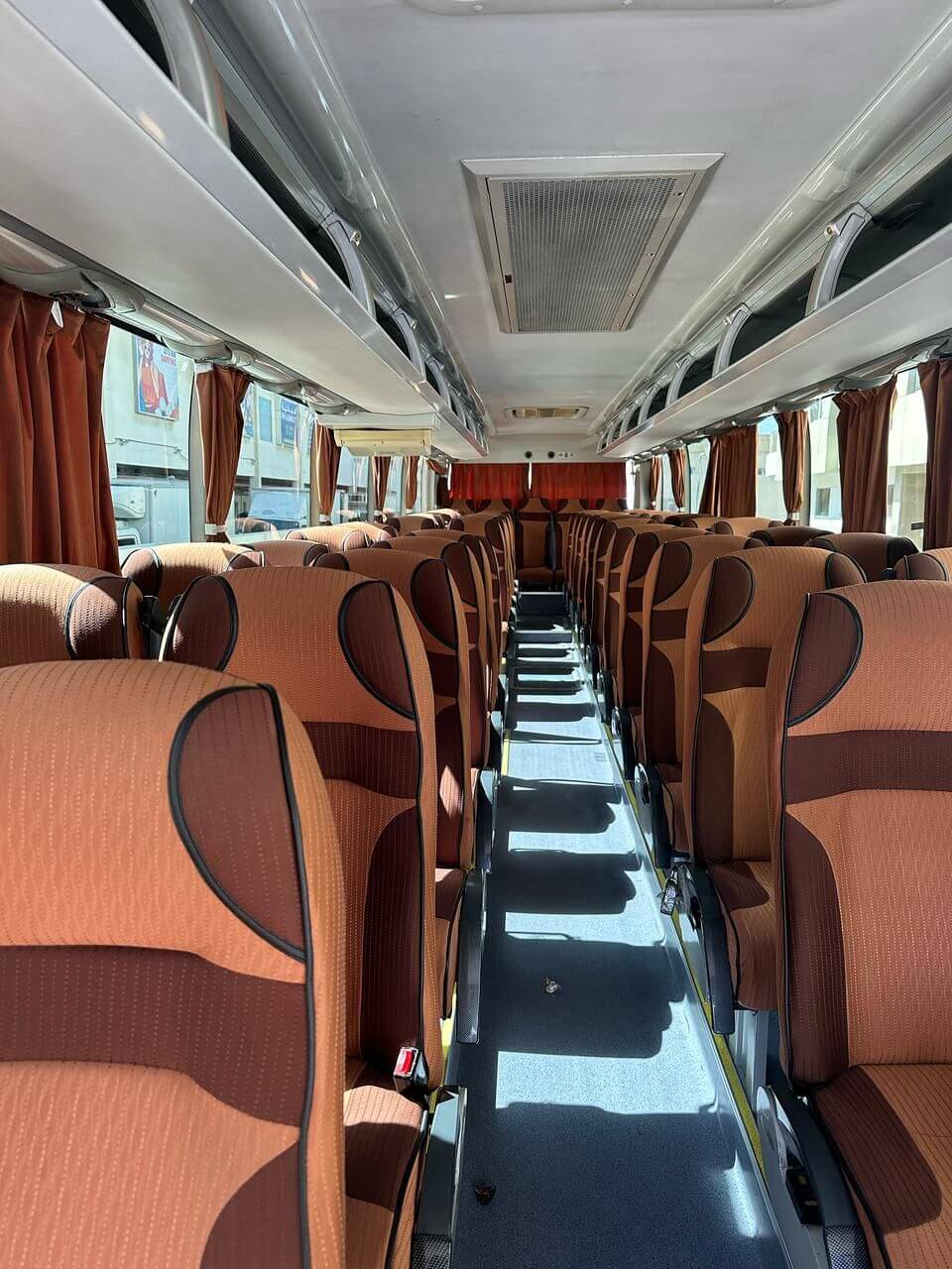 bus rental Higer 6129
